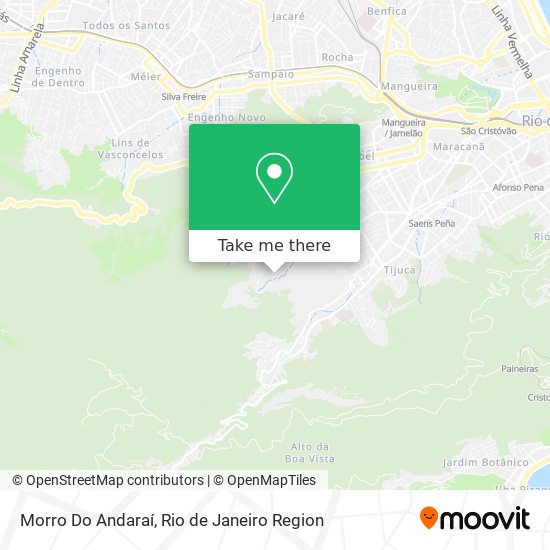 Mapa Morro Do Andaraí