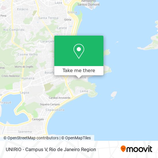 UNIRIO - Campus V map