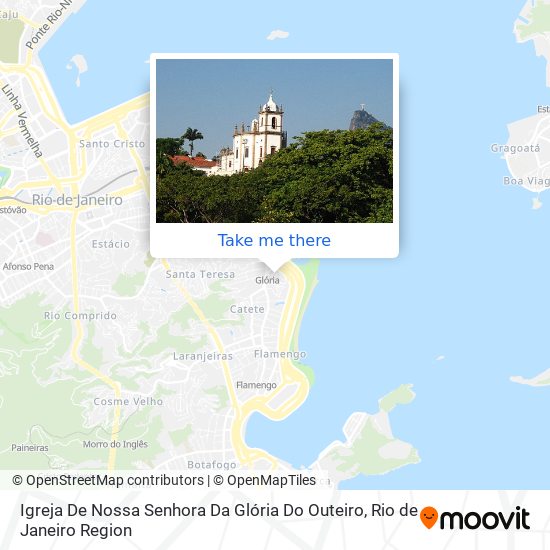 Igreja De Nossa Senhora Da Glória Do Outeiro map