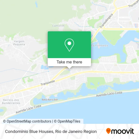 Condomínio Blue Houses map