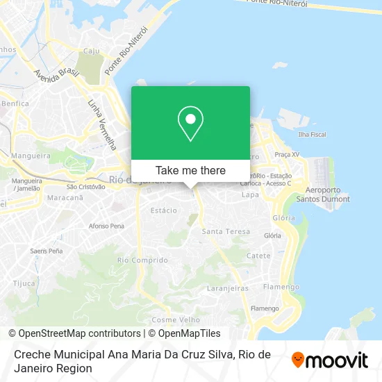Creche Municipal Ana Maria Da Cruz Silva map