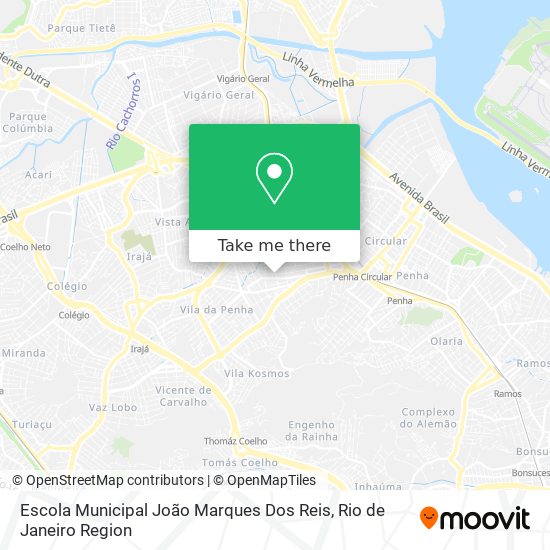 Escola Municipal João Marques Dos Reis map