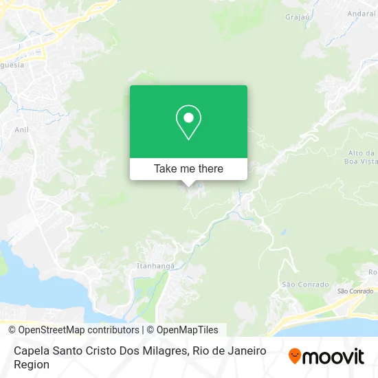 Capela Santo Cristo Dos Milagres map