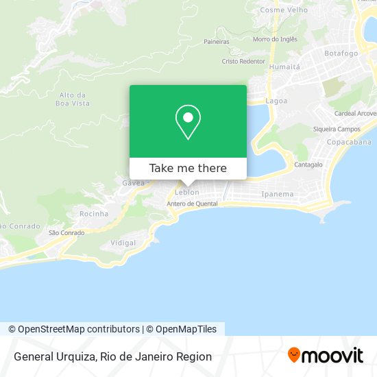 Mapa General Urquiza