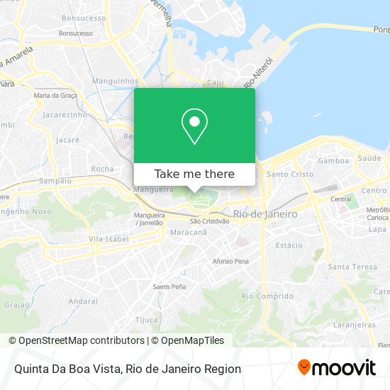 Quinta Da Boa Vista map