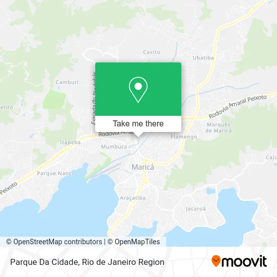 Parque Da Cidade map