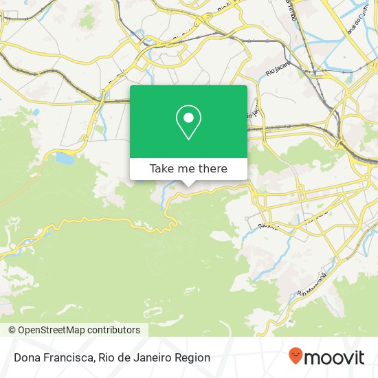 Mapa Dona Francisca
