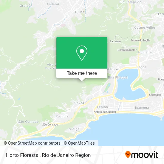 Horto Florestal map