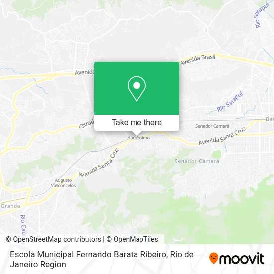 Escola Municipal Fernando Barata Ribeiro map