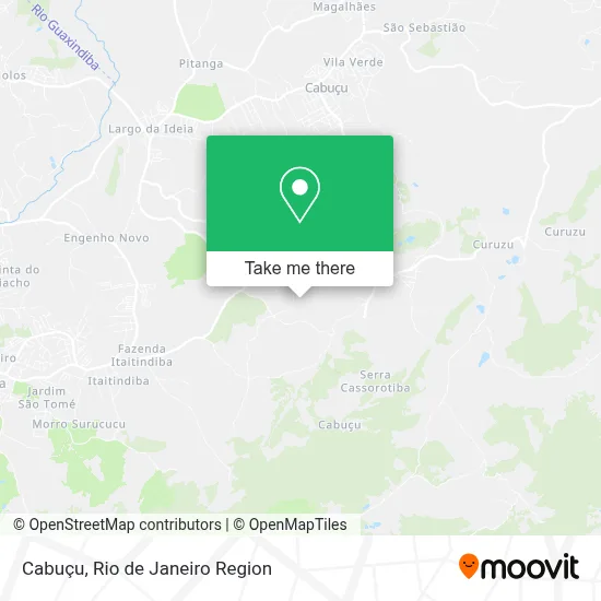 Cabuçu map