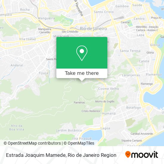 Estrada Joaquim Mamede map