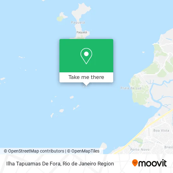 Ilha Tapuamas De Fora map