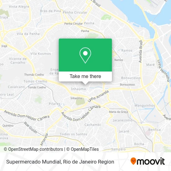 Supermercado Mundial map