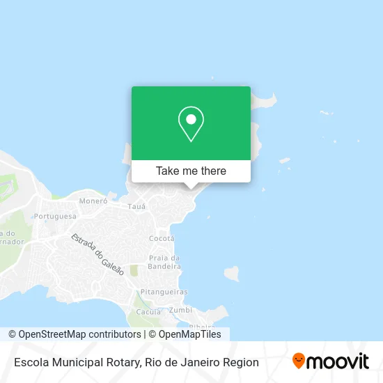 Escola Municipal Rotary map