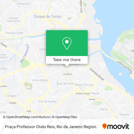 Praça Professor Otelo Reis map