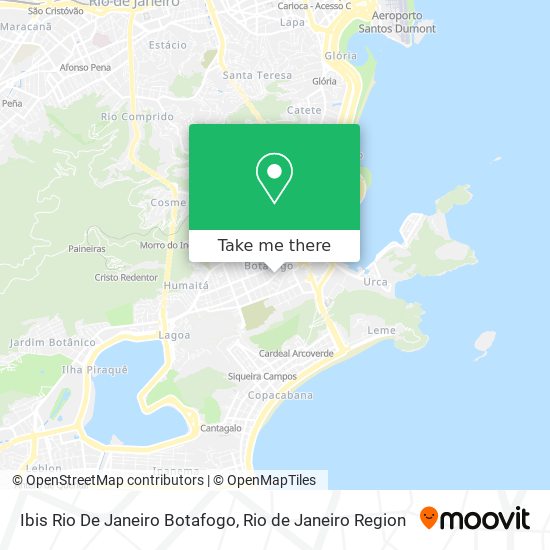 Ibis Rio De Janeiro Botafogo map