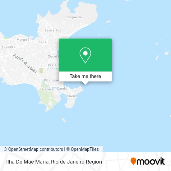 Ilha De Mãe Maria map