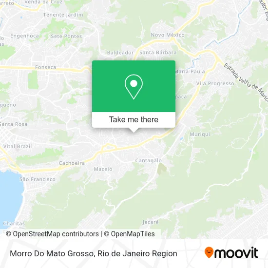 Morro Do Mato Grosso map