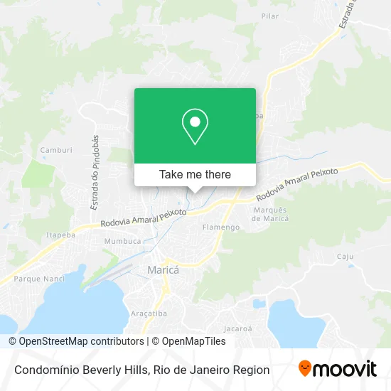 Condomínio Beverly Hills map