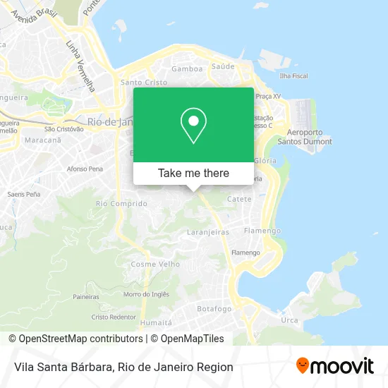 Vila Santa Bárbara map