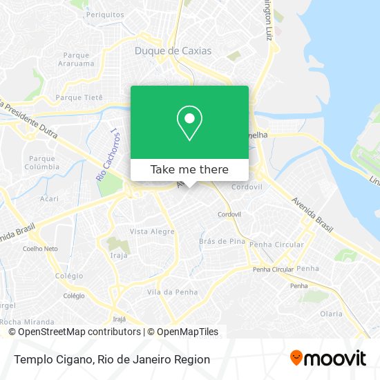 Templo Cigano map