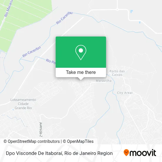 Dpo Visconde De Itaboraí map