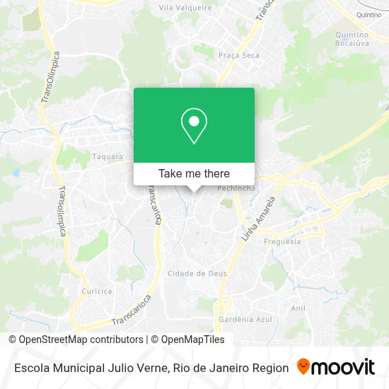 Escola Municipal Julio Verne map