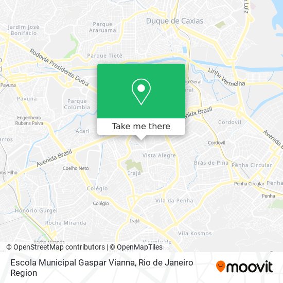 Escola Municipal Gaspar Vianna map