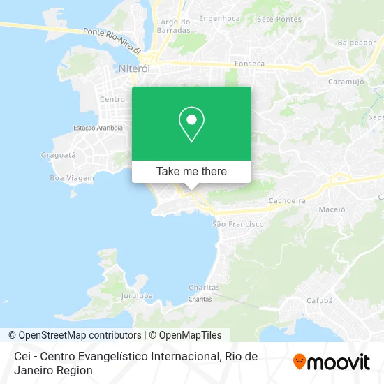 Cei - Centro Evangelístico Internacional map