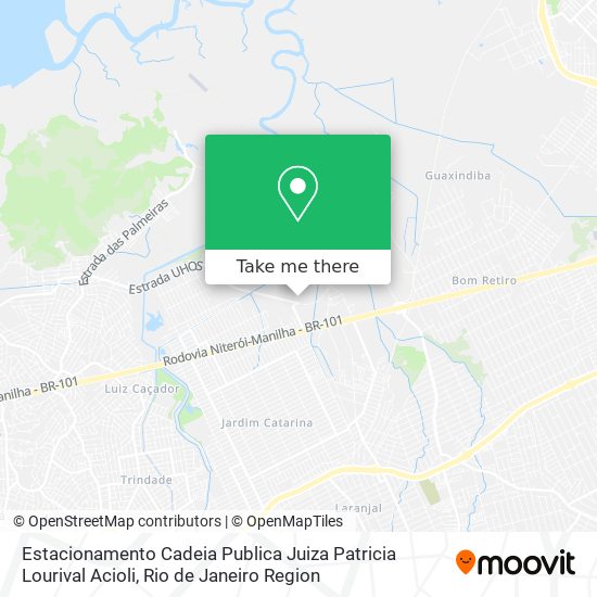Estacionamento Cadeia Publica Juiza Patricia Lourival Acioli map