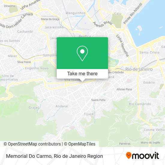 Memorial Do Carmo map