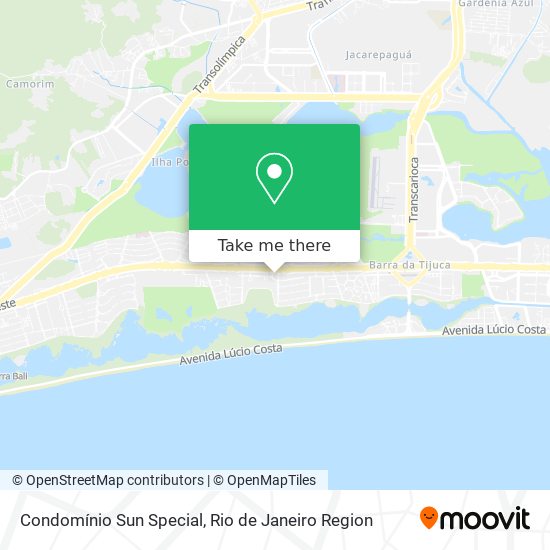 Condomínio Sun Special map
