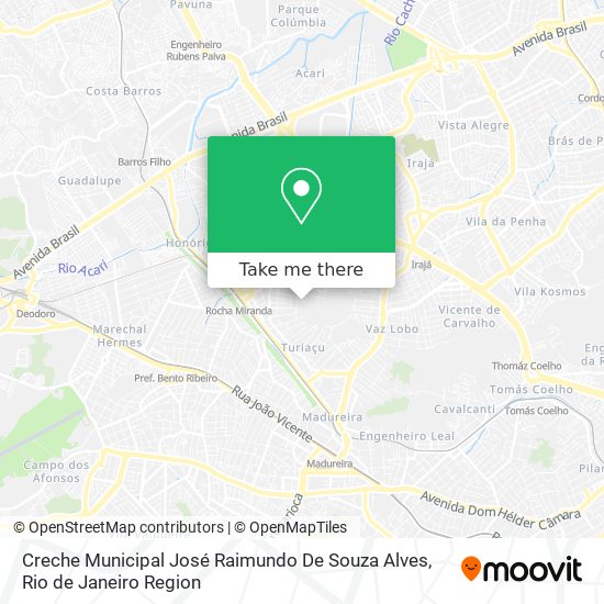 Creche Municipal José Raimundo De Souza Alves map