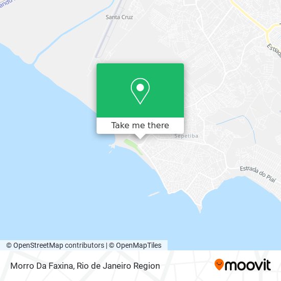 Mapa Morro Da Faxina