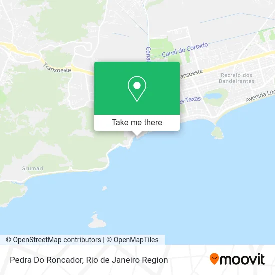 Pedra Do Roncador map