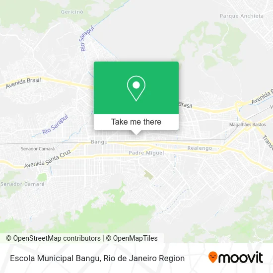 Escola Municipal Bangu map