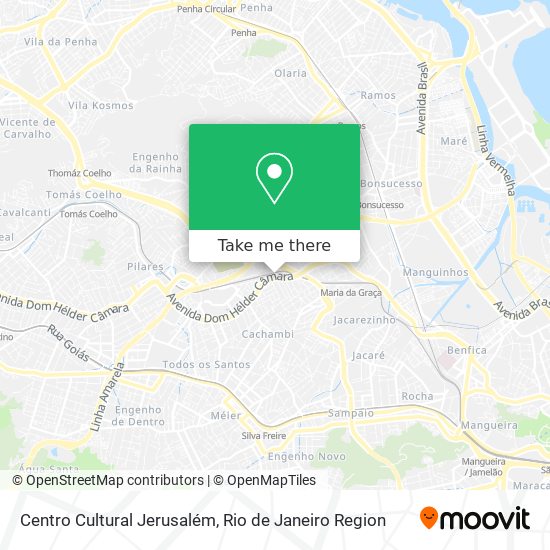 Centro Cultural Jerusalém map