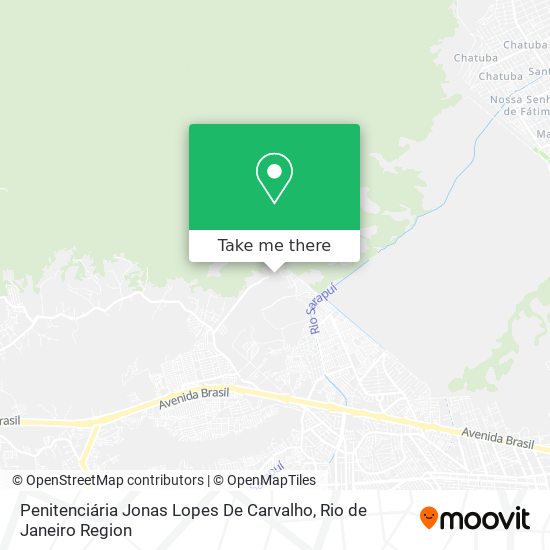 Penitenciária Jonas Lopes De Carvalho map