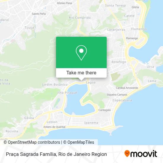 Praça Sagrada Família map