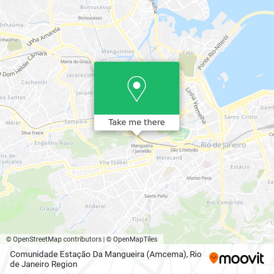 Mapa Comunidade Estação Da Mangueira (Amcema)