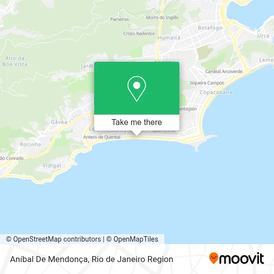 Aníbal De Mendonça map