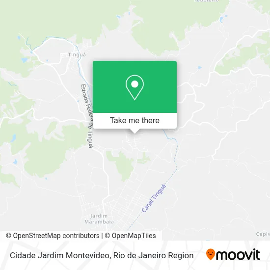 Cidade Jardim Montevideo map