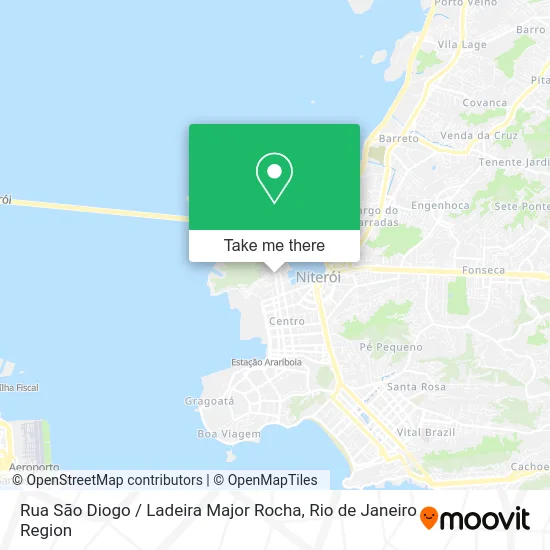 Rua São Diogo / Ladeira Major Rocha map
