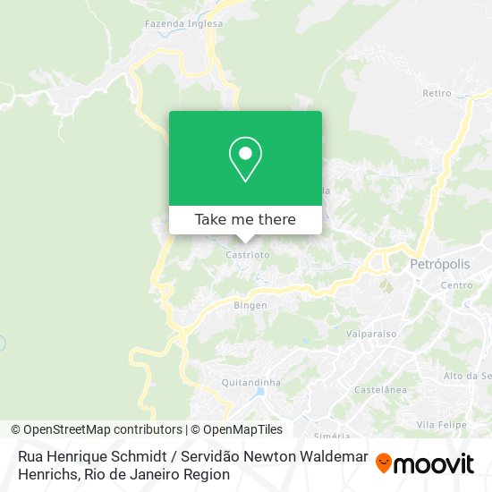 Rua Henrique Schmidt / Servidão Newton Waldemar Henrichs map