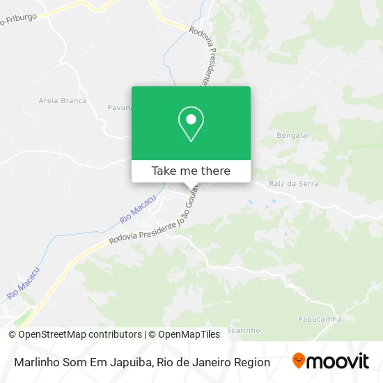Marlinho Som Em Japuiba map