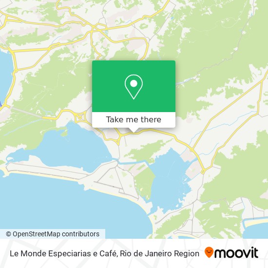 Le Monde Especiarias e Café map