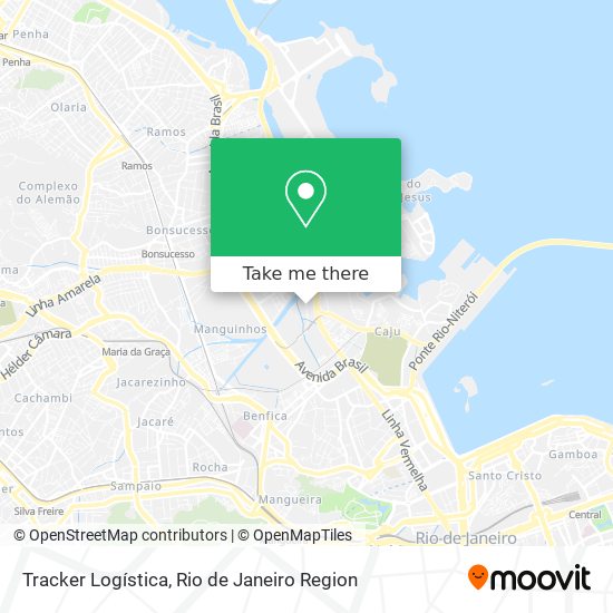 Mapa Tracker Logística