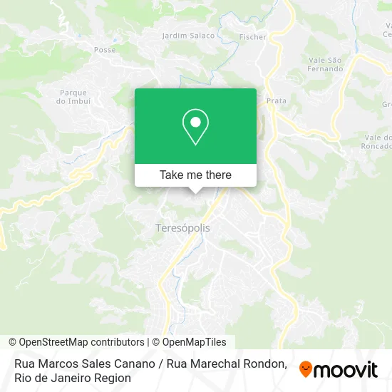Rua Marcos Sales Canano / Rua Marechal Rondon map