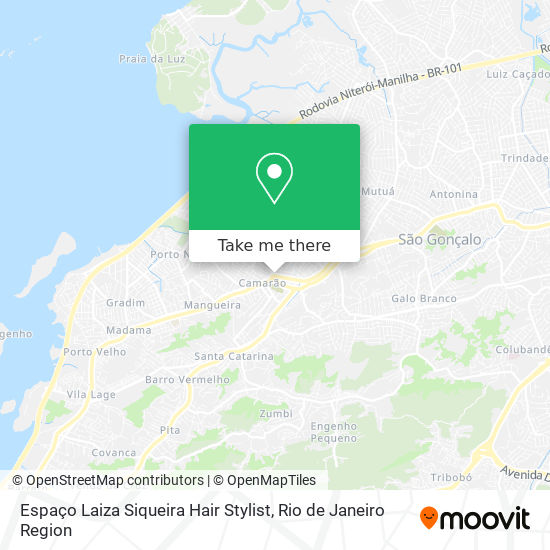 Espaço Laiza Siqueira Hair Stylist map