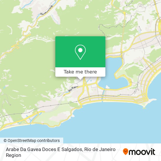 Arabe Da Gavea Doces E Salgados map